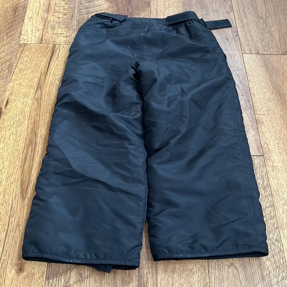 Children’s Place Girl’s Black Snow Pants Adjustable Waist Size 5